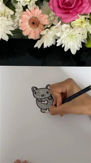 Drawing a very cute koala! #drawing #cute #fun #koala #play