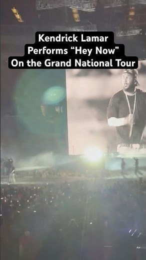 Kendrick Lamar Performs "Hey Now" At the Grand National Tour In LA | Billboard #Shorts