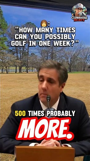 This Is The ONLY Acceptable Answer 😅🏌‍♂️
