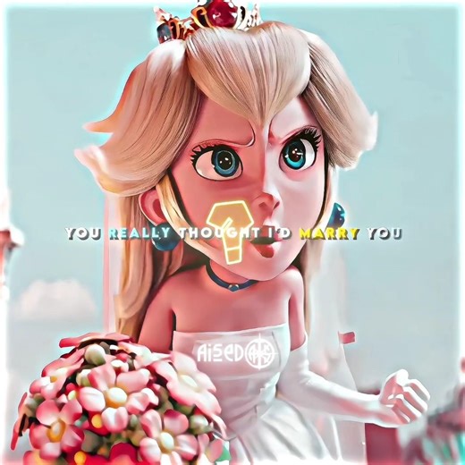 " Never Marry a Monster " Princess Peach | The Super Mario Bros Movie Edit #edit #shorts