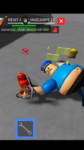 MoBloxy Vs Barry😭 (Barry Prison Run! Obby) #roblox #robloxshorts