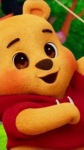 Join Pooh Bear & Kanga for a fun game of Simon Says! 🐻✨ | Me & Winnie | Disney Jr.
