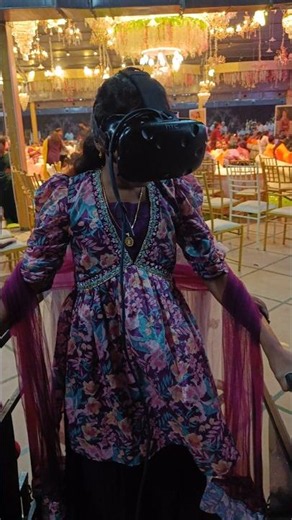 A Virtual Reality Experience 3D Head Mounted Motion Tracking Computer Generated Digital Environment