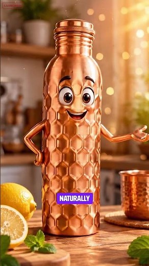 Why Drink Water from a Copper Bottle Daily? | Benefits of Copper Water Bottle | Livingnish