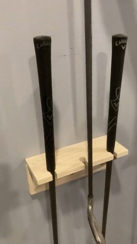 Grip Pointing up Golf Club Display Rack 3 Club Holder - Etsy