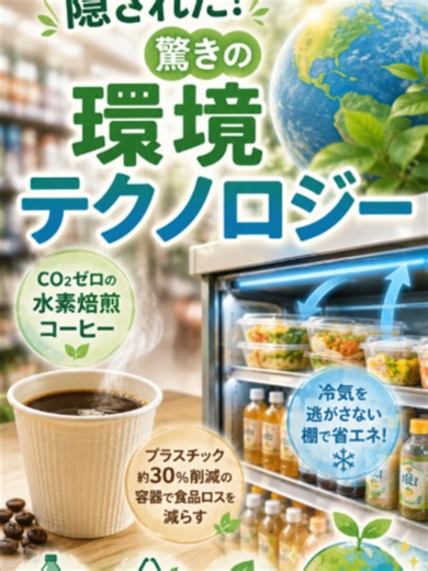 セブンの環境テクノロジーがすごすぎる#セブンイレブン #水素焙煎コーヒー #エコ #環境DX #ニュース #解説 #DXマガジン