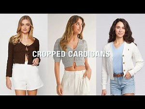 How to Style Cropped Cardigans