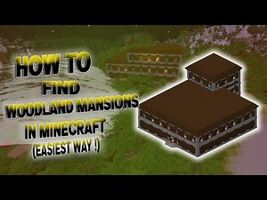 How To Find Woodland Mansions in Minecraft (EASIEST Way!)