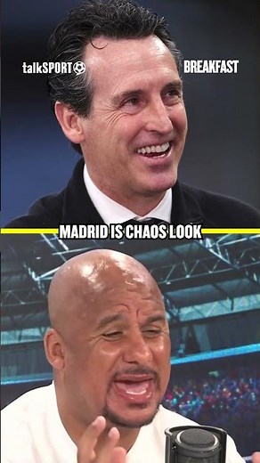 Gabby Agbonlahor is adamant Unai Emery wouldn't want to go to Real Madrid! 😳#football