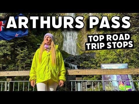 Driving New Zealand's Most Scenic Road - Arthur's Pass | NZ Road Trip Vlog