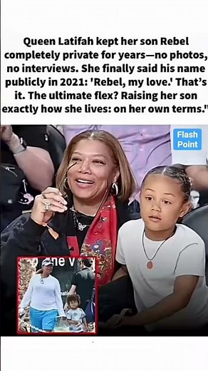 Queen Latifah's Private Life With Son Rebel A Rare Glimpse Into Her Family #fyp #ytshorts #fypage