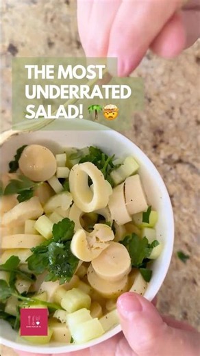 STOP SCROLLING! This Hearts of Palm Salad Is ADDICTIVE 😳🌴✨