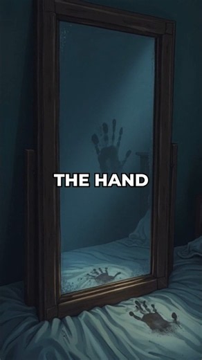 The Mirror — Don't Touch the Handprint at 3AM #HorrorShorts #Scary #3AM #Horror