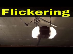 Garage Light Flickering-Common Causes And Easy Fixes