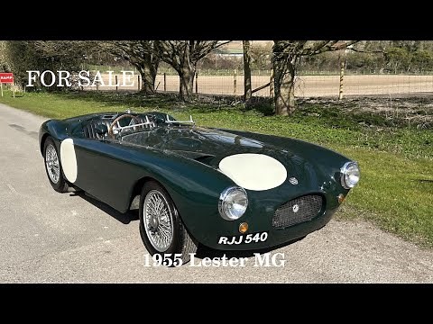 1955 Lester MG - Raced at Goodwood Revival - offered for sale with Robin Lawton Vintage Cars