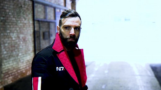 The N7 Trench Coat. Stylish and bold. Get yours at Volante Design or BioWare Gear Store | BioWare