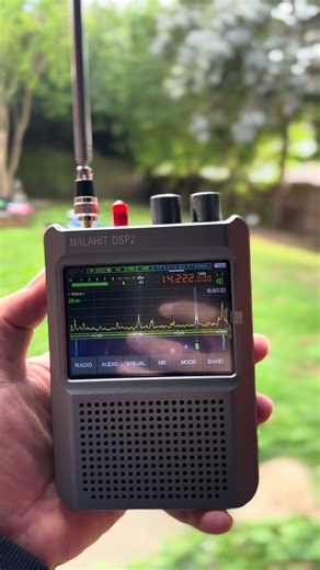 Malahit DSP2 SDR Receiver Picks Up Everything – Even on a Simple Antenna! #sdr