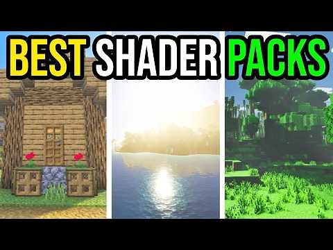 Top 5 BEST SHADERS For Minecraft Bedrock PS4/5, Xbox, MCPE, Switch & PC!