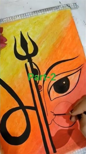 Navratri special #art #trending #durgapuja #navratrispecial #shorts #viralyoutubeshorts #ytshorts