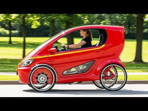 15 Incredible Bicycle Cars That Redefine Human-Powered Travel | Future Eco Vehicles