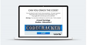 Studies in Education - "Codecracker" Activities