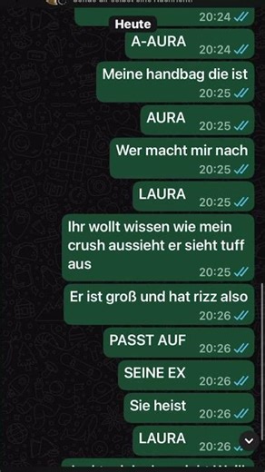 Meine Haare, Aura Stepper durch die City mit Aura, meine Hand back dies Aura. Wer macht mir Laura