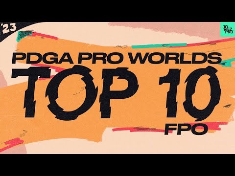 Top 10 FPO Shots from the 2023 PDGA Pro World Championships | Jomez Disc Golf Highlights