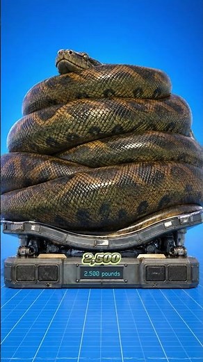 The Biggest Snake To Ever Exist 😳 #shorts #titanoboa #dinosaurs