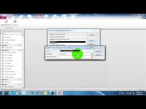 Menú principal (Panel de control)