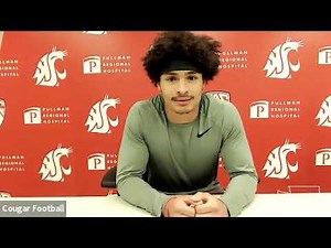 WSU Football: Armani Marsh after practice 10/28/20