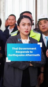 Thai Government Responds to Earthquake Aftermath . Prime Minister Praethongtan Shinnawat addressed the public in a press conference, assuring that the earthquake situation is under control. Damage was limited to buildings under construction, including the Office of the Auditor General in Chatuchak, where rescue operations are ongoing. Bangkok's infrastructure is confirmed to meet high earthquake resistance standards. The government has activated all necessary agencies to aid affected citizens. A