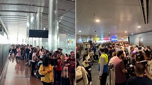 Musician films Doha airport travel chaos following Iran strikes closing airspace