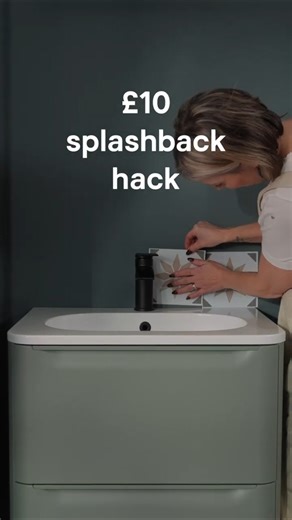 £10 Splashback HACK – Renter Friendly DIY ✅💡⭐