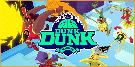 Dunk Dunk launch trailer - chaotic multiplayer basketball game on Nintendo Switch