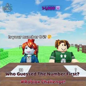 Can You Guess The Number? Roblox Challenge! 😈 #RobloxShorts #shorts