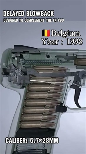The Pistol Built for the Future #engineering #militaryhistory