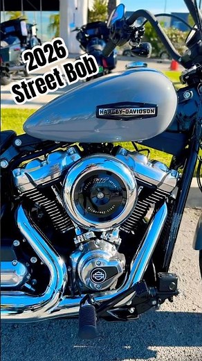 2026 Softail Street Bob FXBB | Dark Billiard Gray #HarleyDavidson