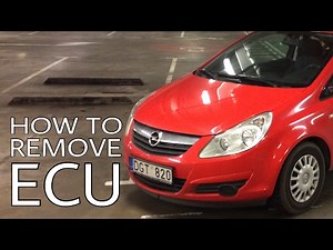 Austausch der ECU des Opel Corsa 1.2 - Opel Corsa (Corsa D)