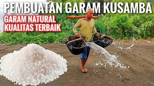 Full proses pembuatan garam Kusamba, garam tradisional kualitas internasional #garamkusamba #pembuatangaramkusamba #garam #garambali #pembuatangaram | Bali Foodie