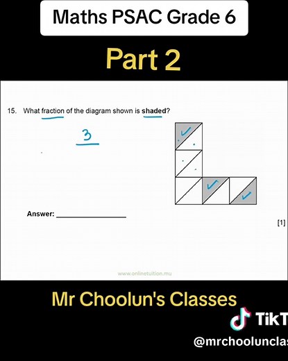 PSAC Grade 6 Mathematics - Oct 2023 Exam Revision