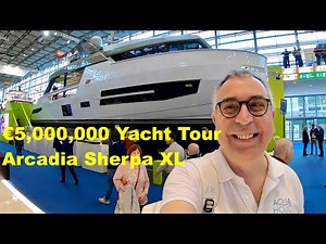 €5,000,000 Yacht Tour : Arcadia Sherpa XL
