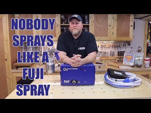 FUJI Q4 Platinum Quiet HVLP Turbine Spray System Review