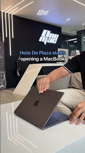 Wait for it 😅... Know how to open a MacBook the right way?