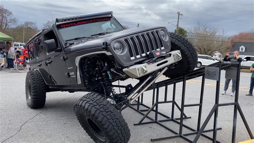 670K views · 701 reactions | Modified Jeep Wrangler JL on 40 inch tires Flexing on the RT ramp | OFF ROAD N CHILL | Facebook