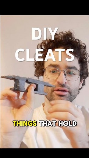 Homemade Cleats for my 12.5 m Catamaran ⚓️What do you think? ⛵️