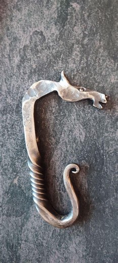 Hand Forged Horse Head Hook – Rustic Wrought Iron Wall Hook for Clothes, Hats & Keys - Etsy