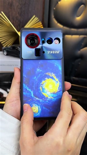 #Nubia Z80 Ultra Aluminum alloy metal frame with automatic snap-on design