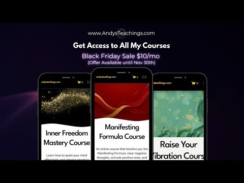 Access all my courses for $10 (Black Friday Sale)