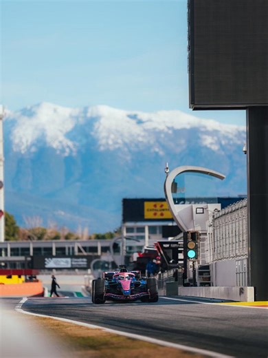Franco Colapinto brilló en Barcelona y logró el podio en los test con Alpine