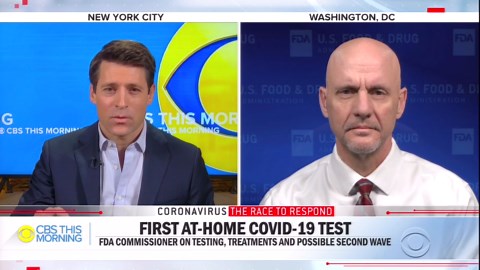 FDA approves first at-home coronavirus test